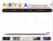 Tablet Screenshot of partyusacentral.com